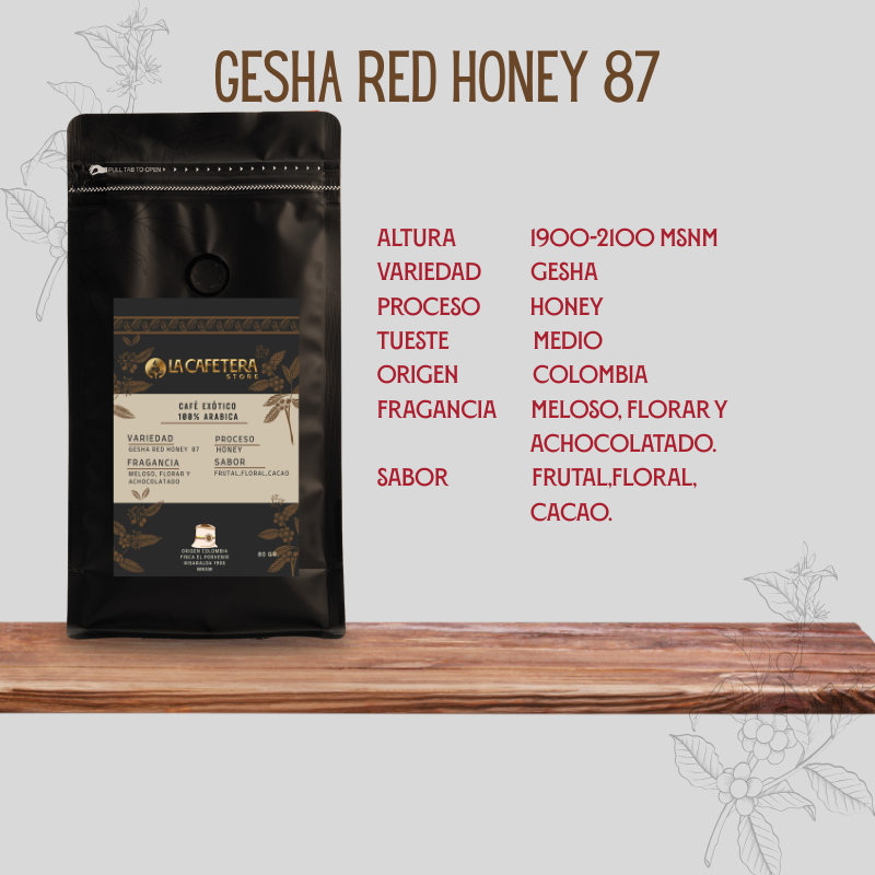 Pack Colombia Exóticos Premium formato GRANO entero 5x80 gr. c/u (400 gr.)