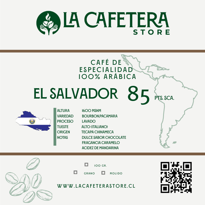 Pack Cafés del Mundo formato GRANO entero 5x100 gr. c/u (500 gr.)