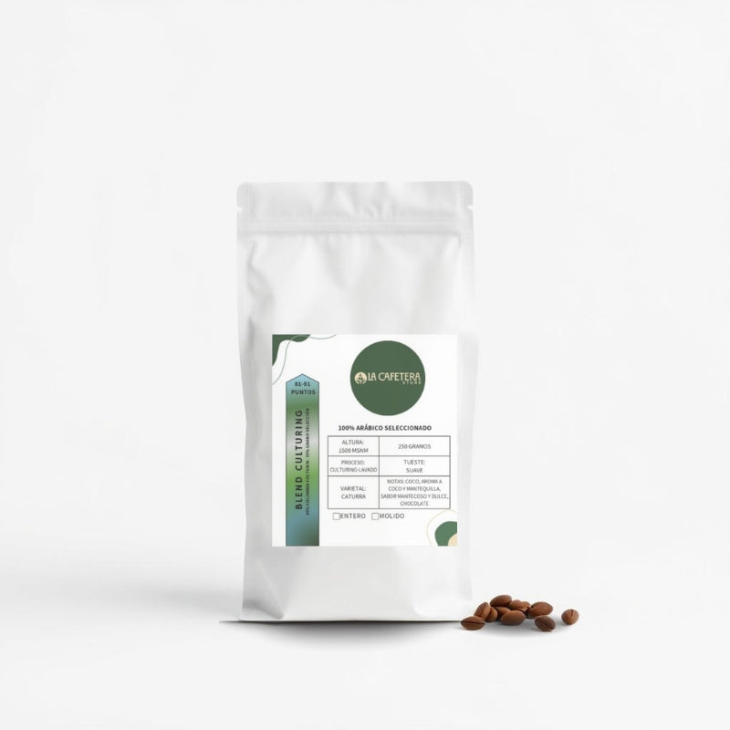 Cafe Blend Culturing Colombia 91 SCA /  Bolivia 81 SCA
