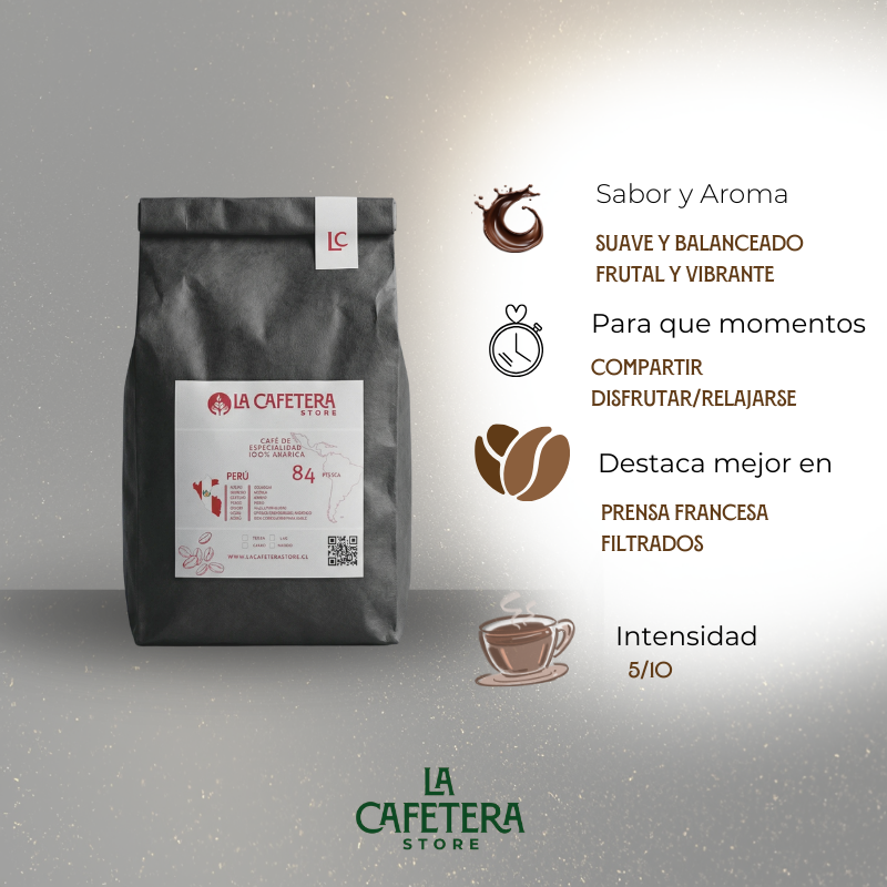 Pack Sabores Café GRANO MOLIDO 5x100 gr. c/u (500 gr.)