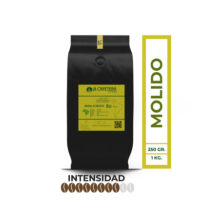 Cafe Brasil Robusta 80 SCA