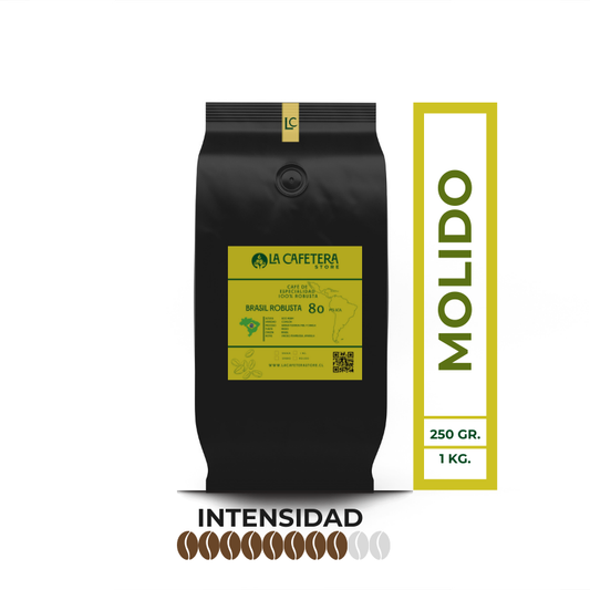 Cafe Brasil Robusta 80 SCA