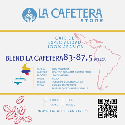 Blend La Cafetera Honduras/Colombia  83-87,5 SCA