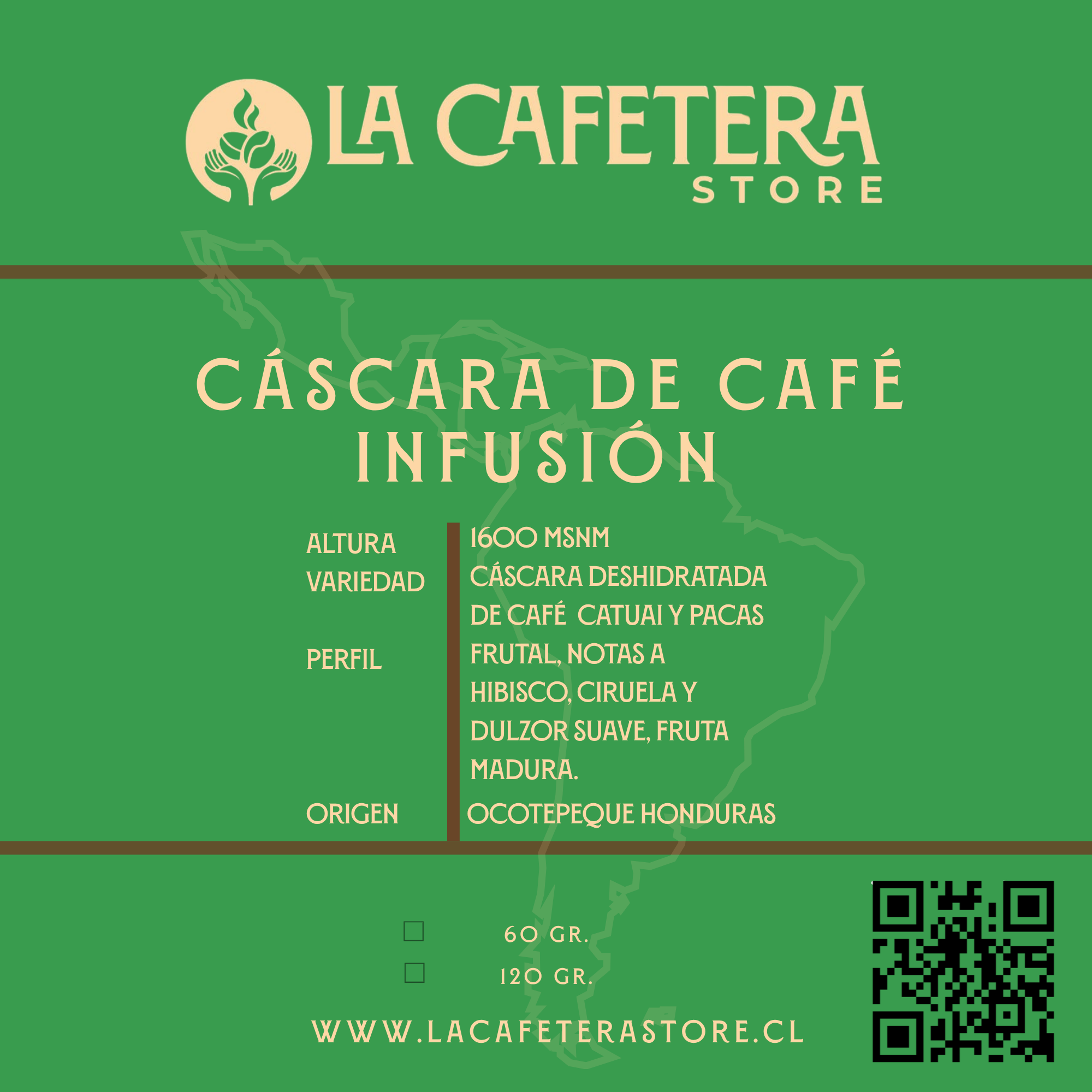 Cáscara de café Honduras 100 gr.