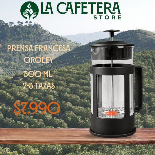 Cafetera Prensa Francesa Oroley 300 ml.