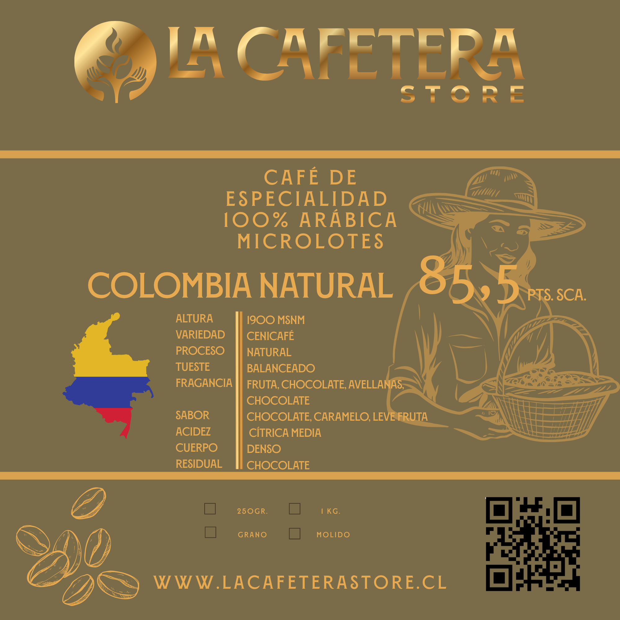 Colombia Natural | 85,5 SCA