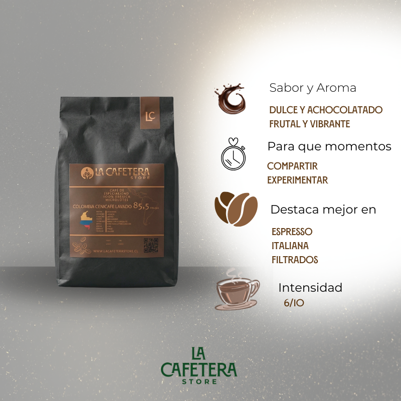 Pack Sabores Café GRANO MOLIDO 5x100 gr. c/u (500 gr.)