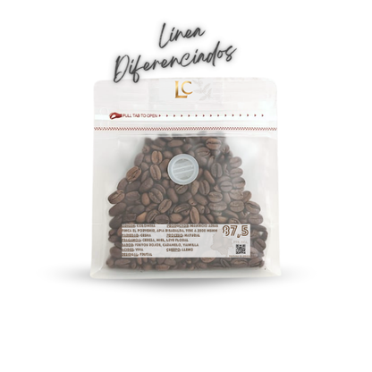 Café diferenciado Gesha Natural 87,5 SCA