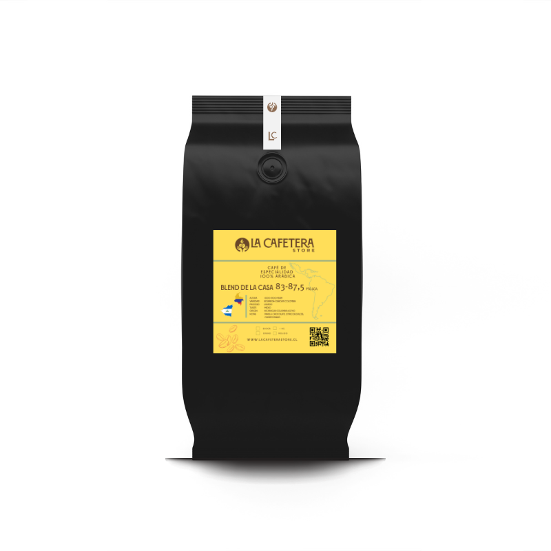Blend de la casa Nicaragua 83 -Colombia 85,5