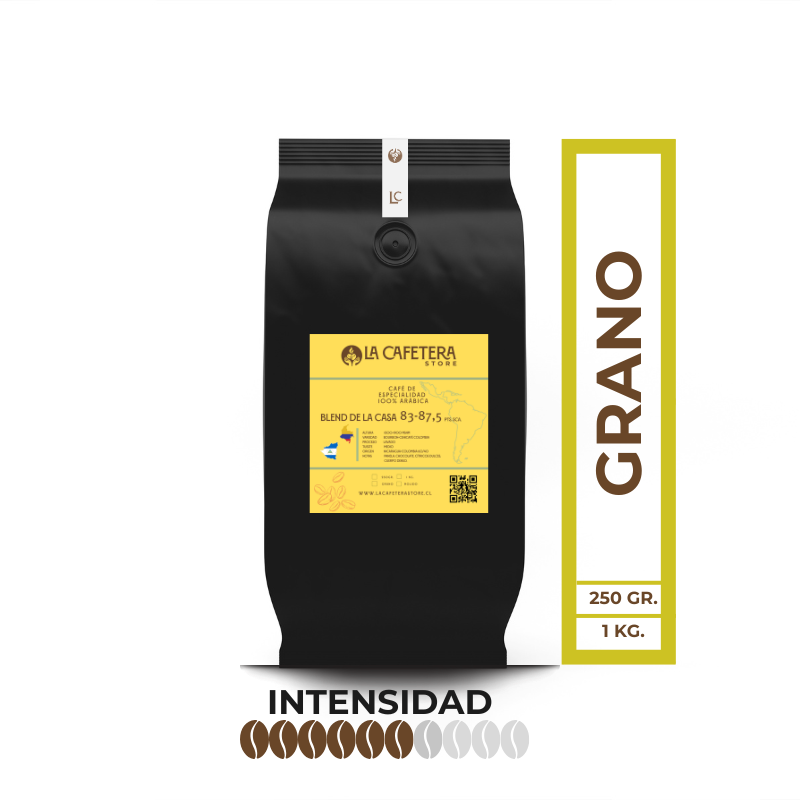 Blend de la casa Nicaragua 83 -Colombia 85,5