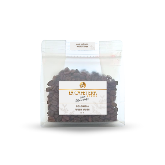 Café diferenciado Wush Wush Natural 87 SCA