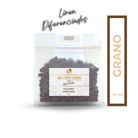 Café diferenciado Wush Wush Natural 87 SCA