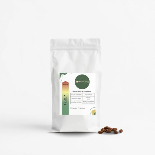Pack Café Molido Bolivia Caranaví 81 SCA + Brasil Robusta 80 SCA