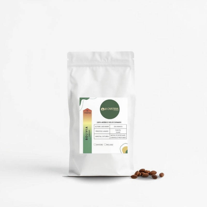 Cafe Bolivia Caranavi 81 SCA