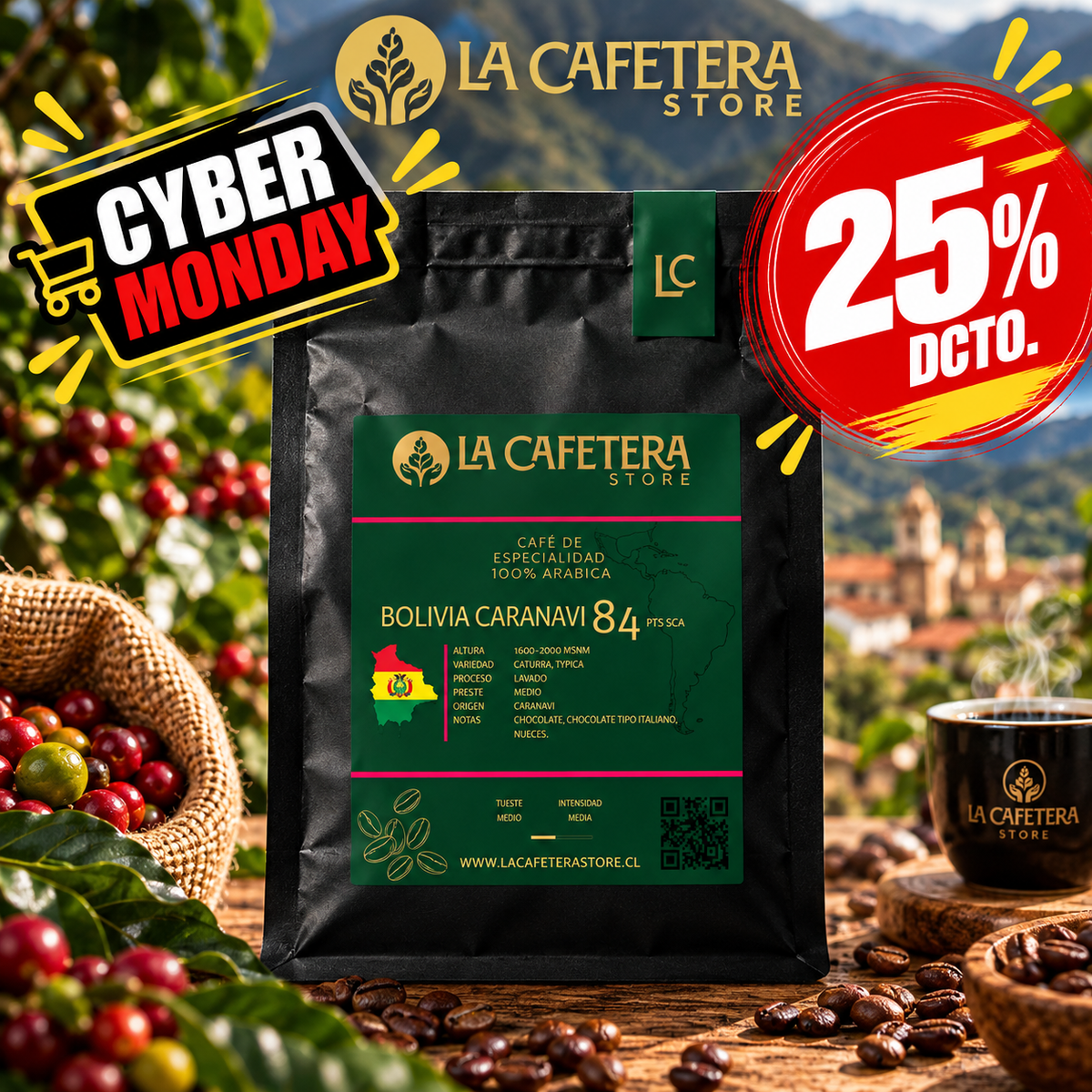 Bolivia | Finca Caranavi | 84 SCA