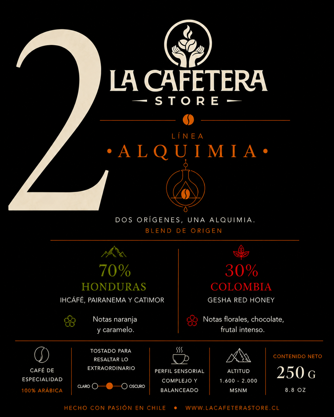 Linea Alquimia Café N°2