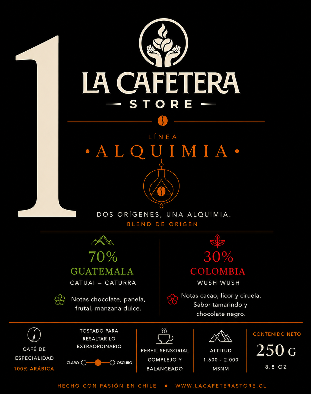 Linea Alquimia Café N°1
