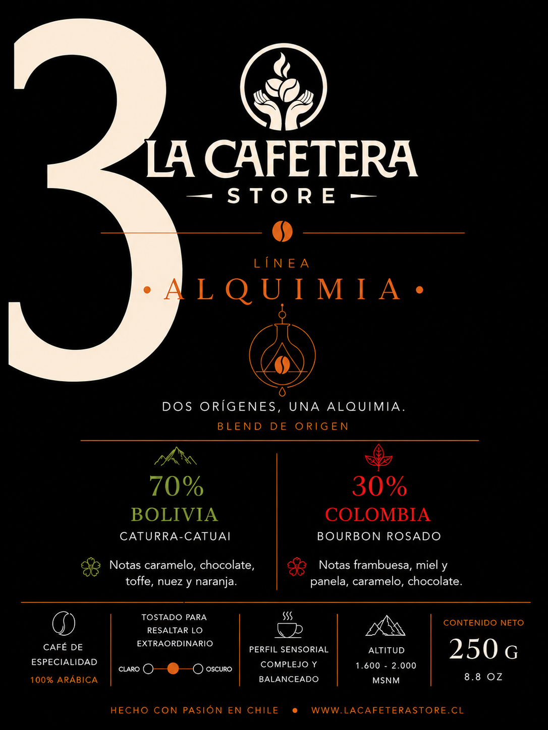 Linea Alquimia Café N°3