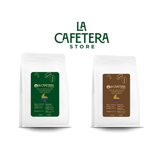 Pack Café Molido Colombia Geisha 85,5 -Cenifcafé 84,75