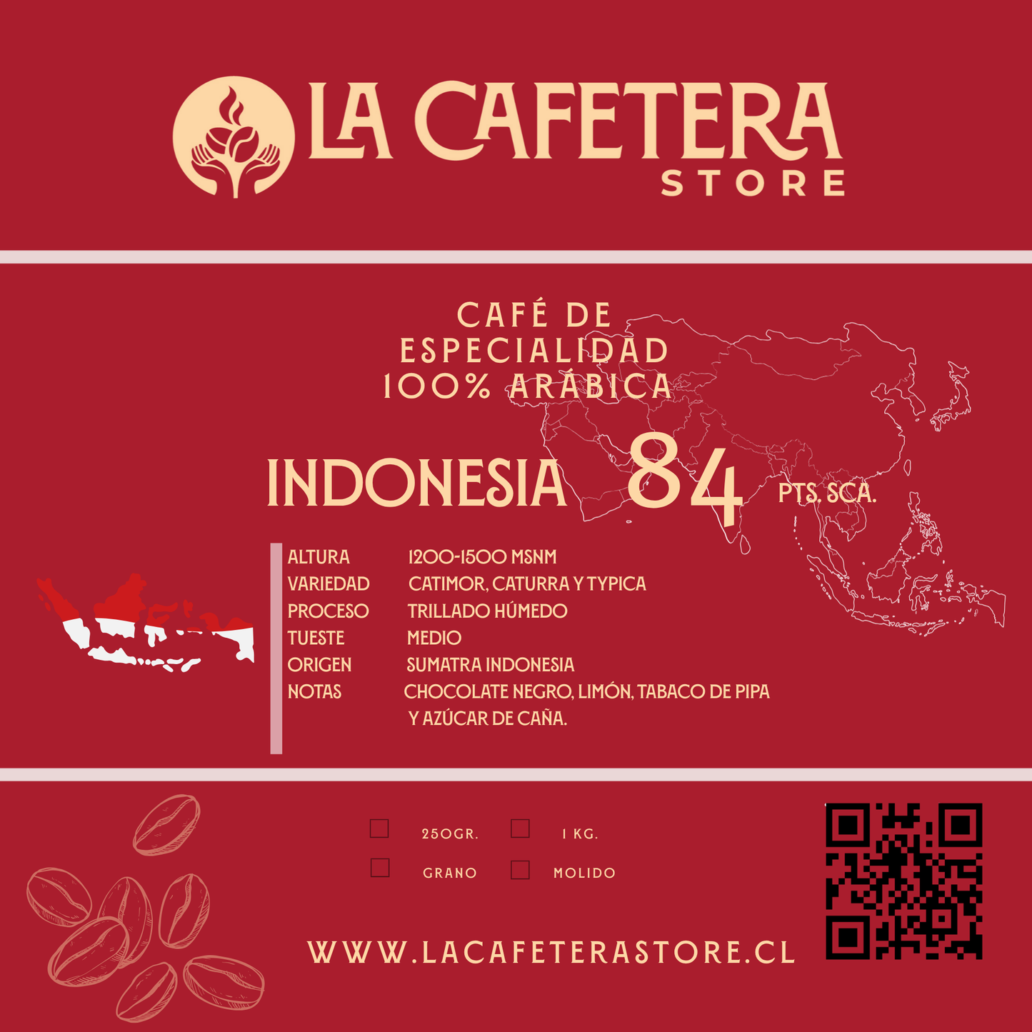 Café Indonesia 84 SCA