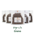 Exóticos de Colombia | GRANO entero| 5x80 gr. c/u (400 gr.)