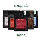 5 Países | GRANO entero | 5x100 gr. c/u