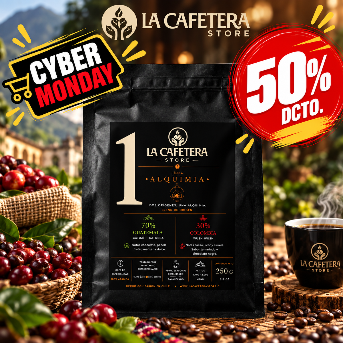 Linea Alquimia Café N°1