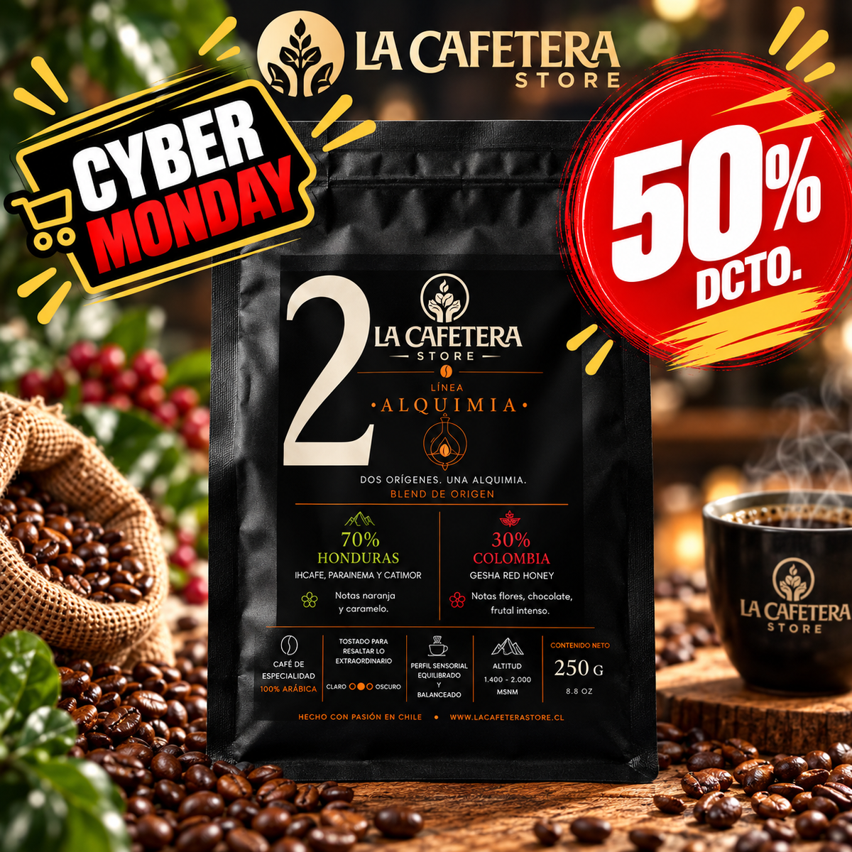 Linea Alquimia Café N°2